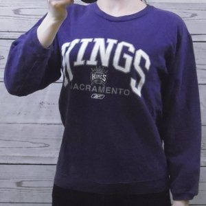 Sacramento KINGS purple sweatshirt Reebok